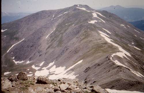 Mt Oxford from the Summit of Mt Belford
