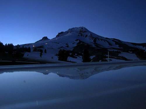 Evening Reflection of Mount Hood