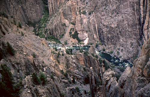 Gunnison River through the Canyon