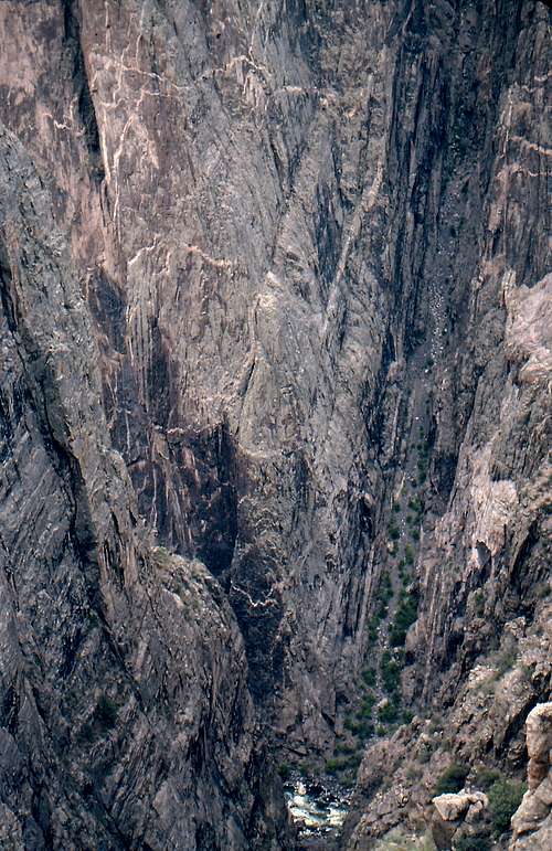 Sheer Canyon Walls