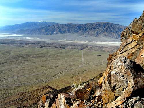 Southwest from Death Valley Buttes