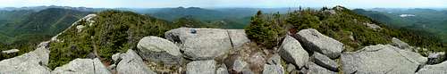 360° view from mtn Dix summit, Adirondacks NY