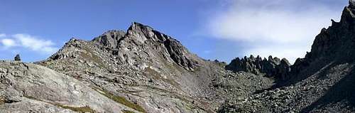 La becca Pugnenta (2827 m.),...