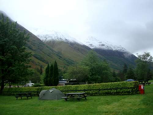 May snow on the Ben