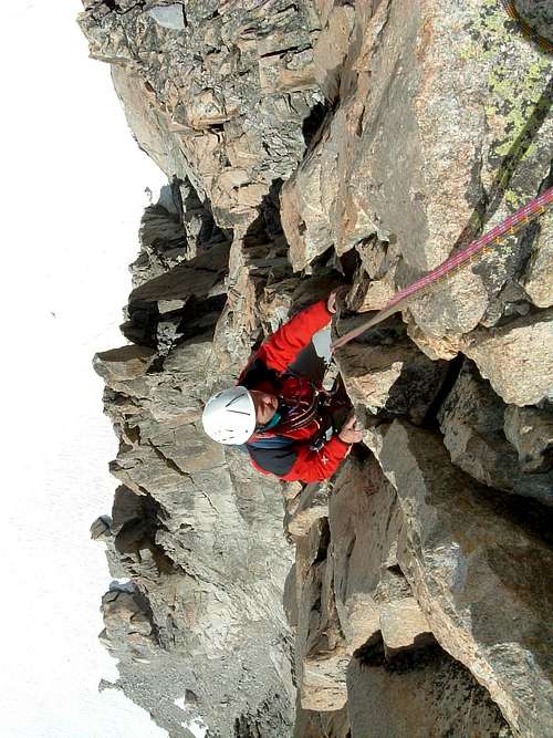 Eole danza, Aiguille de la Varappe