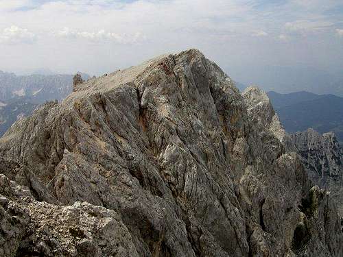 Velika Ponca from the summit...