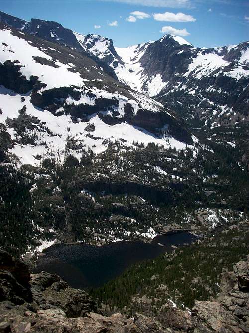 Andrews Glacier and Mills Lake
