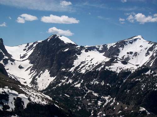 Otis Peak and Hallett Peak