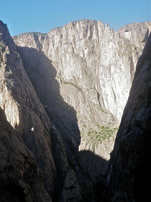 View of the Black Canyon Walls