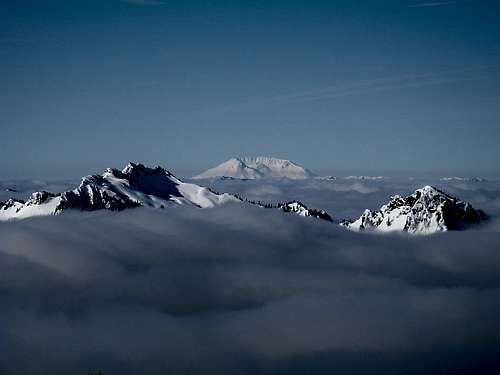 Mt. Saint Helen's from Rainier