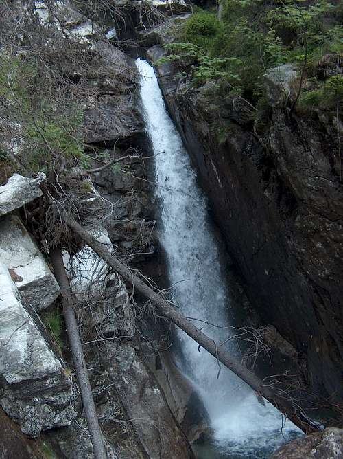 Waterfall near Zamkovského chata
