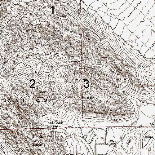 Peaks of Calico Basin