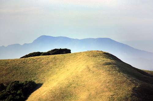 Mt. Saint Helena over Antonio Mtn.