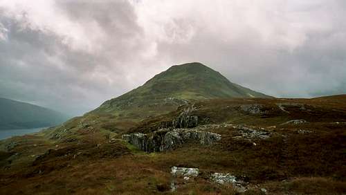 The nose of Meall Cian Dearg