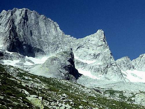 Pizzo Badile and Punta...