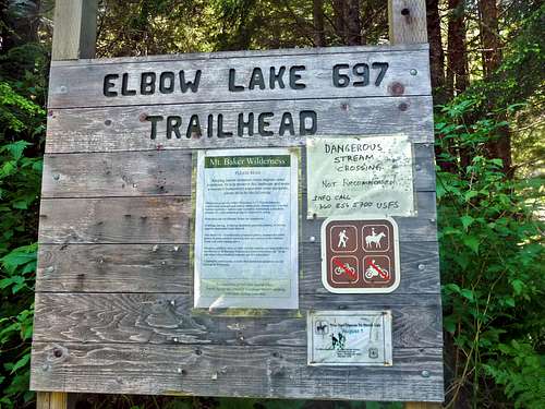 Elbow Lake Trailhead