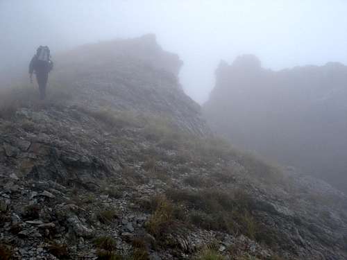 Kabash: First attempt - Toward Ribnicka Skala peak