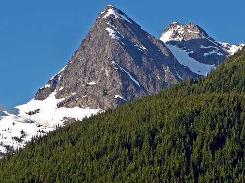 Snowfield Peak in July