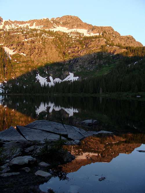 Morning Light At Lower Gieger Lake