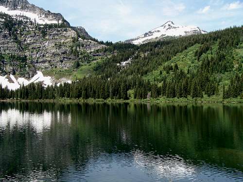 Carney Peak From Lower Gieger Lake