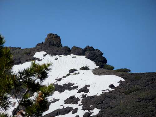 Martin Point from the Thunder Mountain Traill