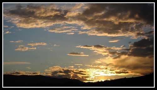 Leavenworth sunset