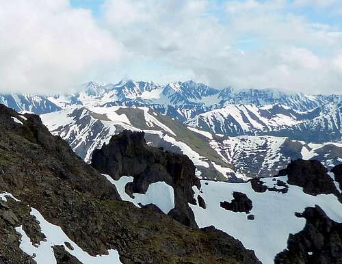 North from the Summit