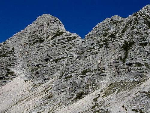 Lopa and its east ridge from...