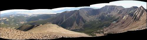 Red Mountain summit panorama