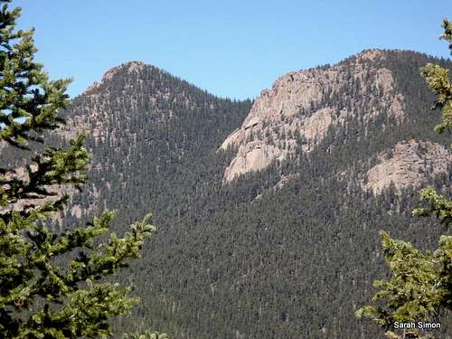 Mount Big Chief from Knights Peak