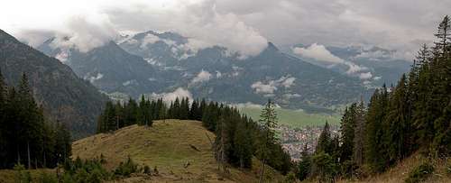 Looking across Rossbichl into the Iller Valley
