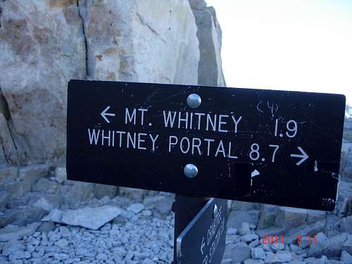 Mt Whitney Trail
