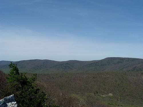 Great North Mountain from Tibbet Knob