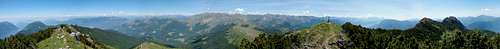 360° summit panorama Cima di Fojorina