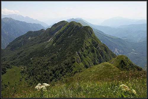 Monte Postoucicco / Postovcic - Cuel di Lanis / Lanez ridge tour