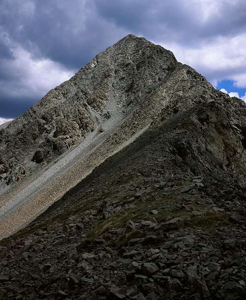 Ridge towards the summit of Lindsey