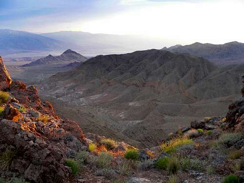 Death Valley from the east