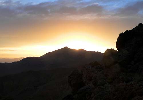 Corkscrew Peak from Daylight Butte