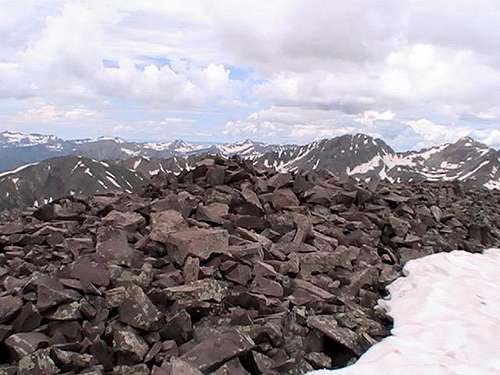 Summit of Teocalli Mountain