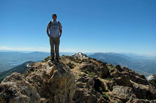 Willard Peak summit pic