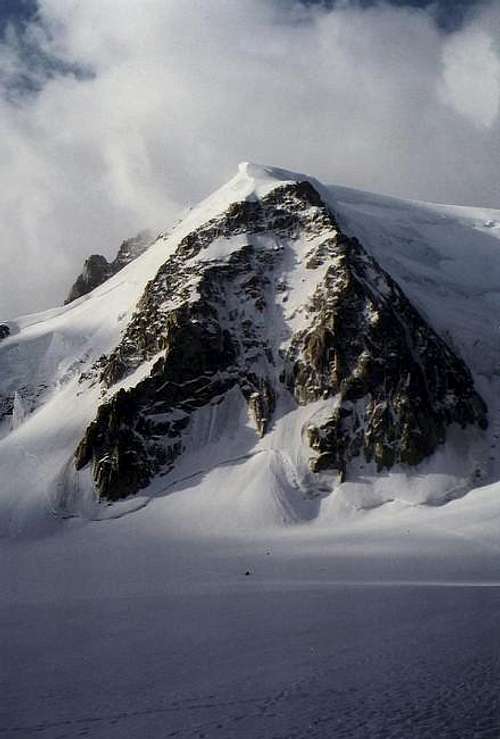 The north face of Tacul, also...