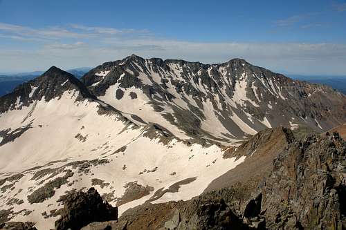 Wilson Peak, summit view southwest