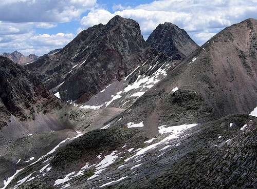 Arrow & Vestal Peaks