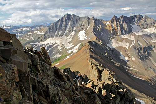 Ridge trail