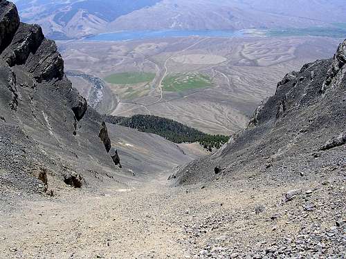 Looking down the Supergully