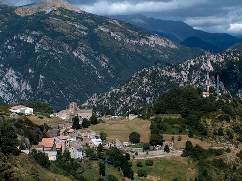 Village of Tella from above