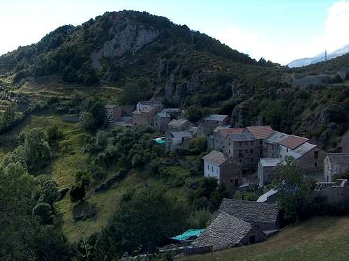 Village of Tella from above