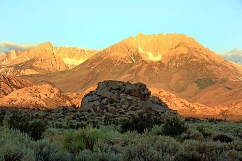 Eastern Sierra with Weather 