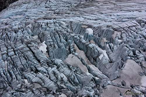 Svellnosi glacier crevasses
