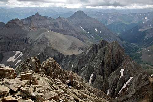 View from Mt. Sneffels